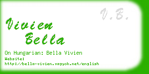 vivien bella business card